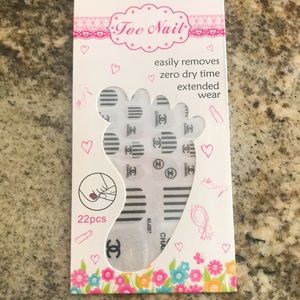 Toenail stickers